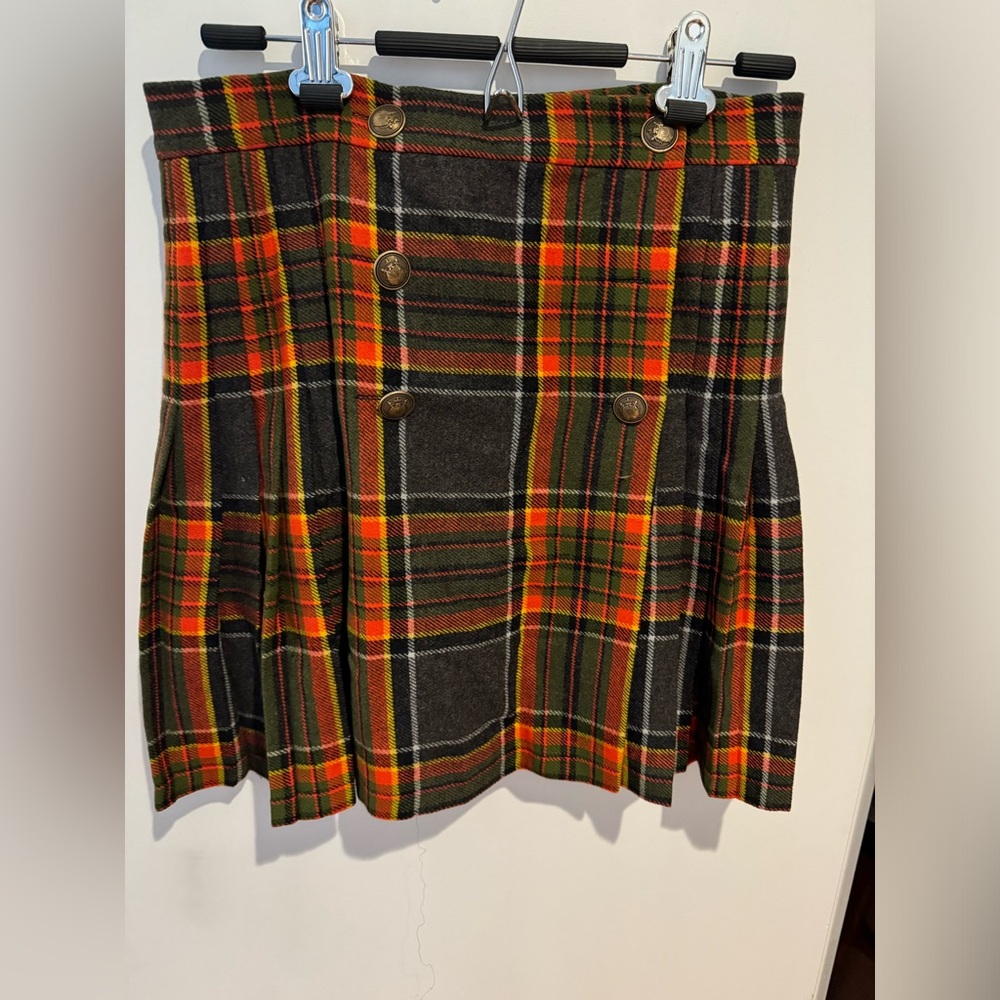 The Kooples pleated kilt skirt size 38